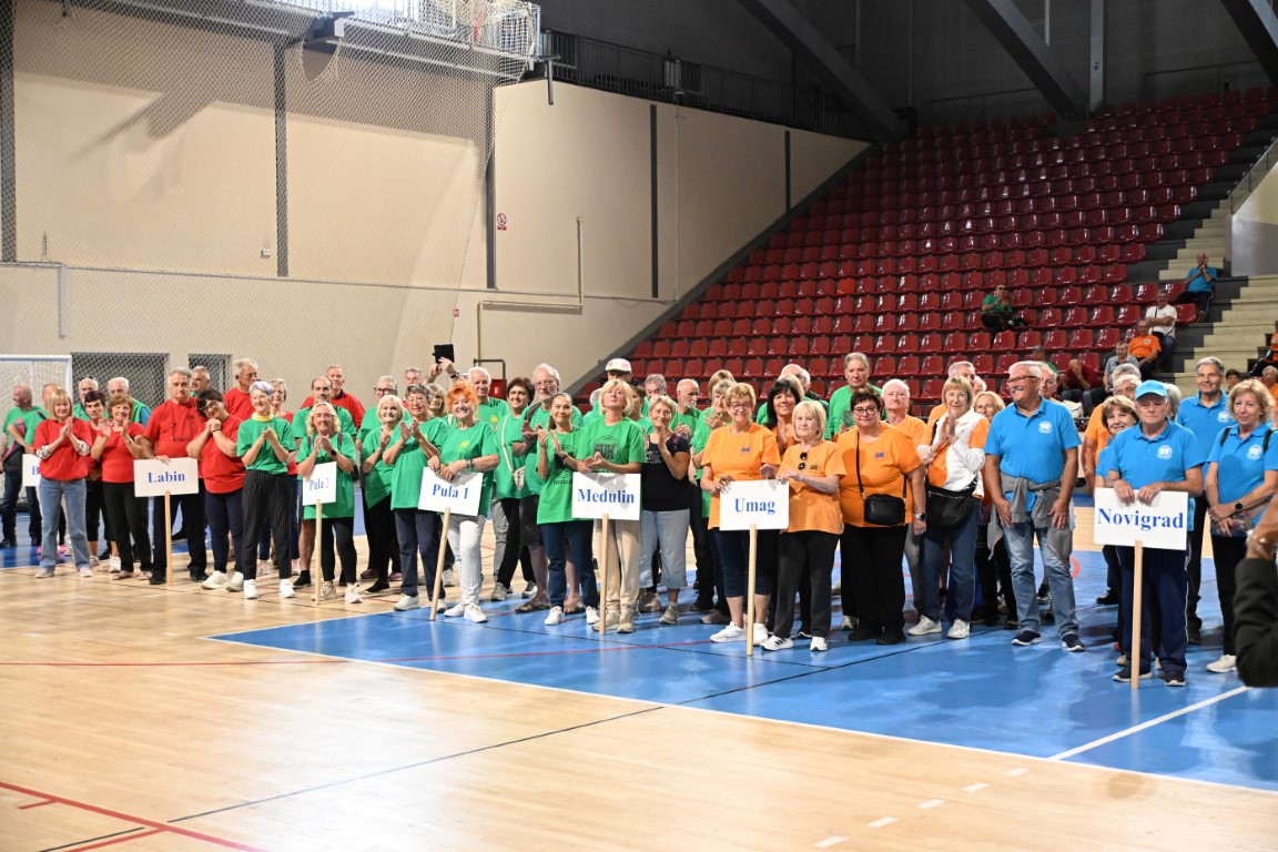 U Puli otvorene XVI. Sportske igre Sindikata umirovljenika Hrvatske za Istarsku županiju